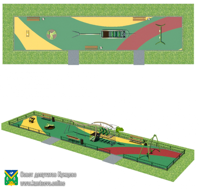 Проект благоустройства: Ярцевская, д. 6 Согласование 3