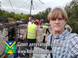 Провели проверку работ по капитальному ремонту на Новорублевской 13