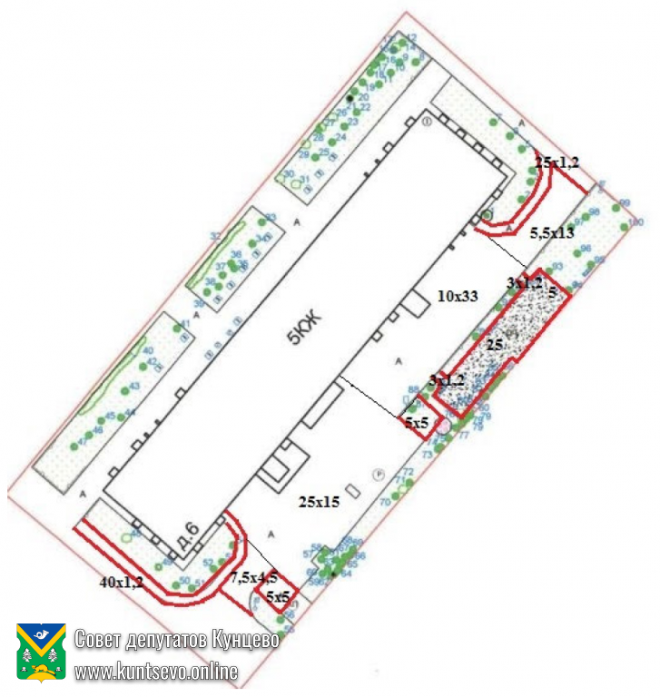 Проект благоустройства: Ярцевская, д. 6 Согласование 4
