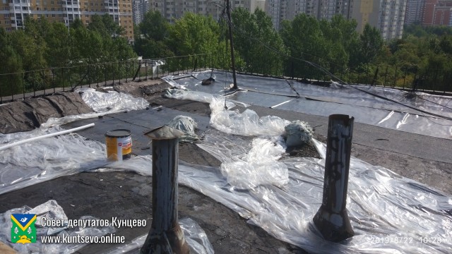 Выявлены нарушения при ремонте дома 97 к. 3 по Рублёвому шоссе. 1