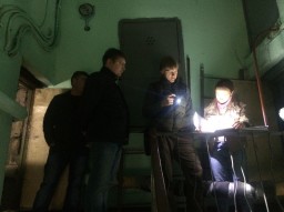 Приёмка работ по адресу Ельнинская 7