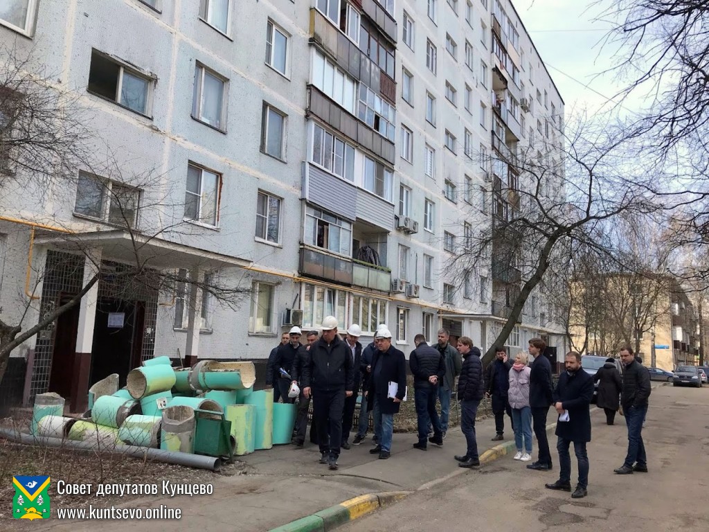 С инспекцией выполняемых работ по капитальному Кунцево посетил руководитель ФКР 3 С инспекцией выполняемых работ по капитальному Кунцево посетил руководитель ФКР 3